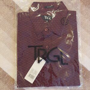 NWT Men's TRGL Button Down Shirt Size S Slim Fit